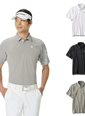 26年新款日本TaylorMade泰勒梅高尔夫男装短袖T恤百搭POLO衫正品