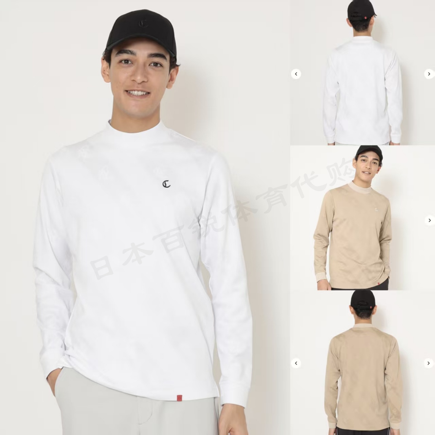 25年新款日本Callaway卡拉威红标高尔夫男秋冬保暖长袖T恤打底衫