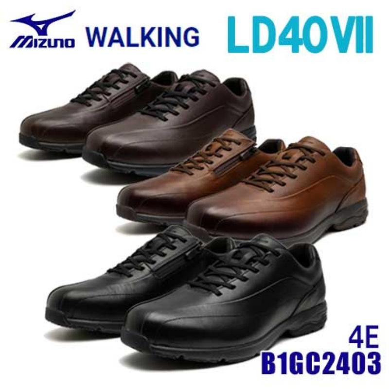 日本直邮Mizuno美津浓LD40 VII SW 4E男士运动休闲步行鞋正品代购