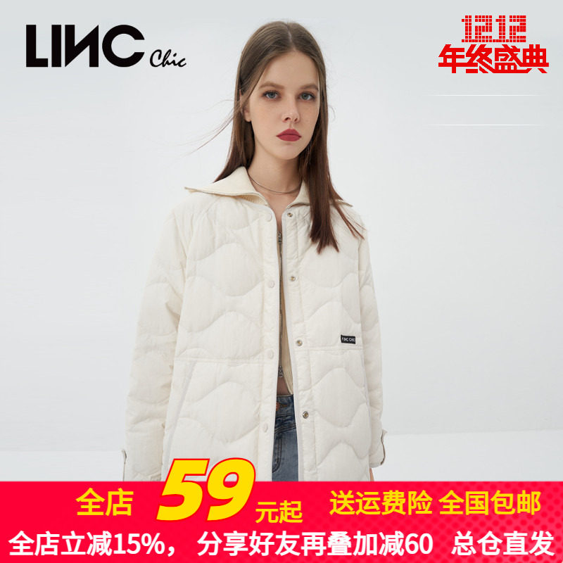 linc短款夹克金羽杰立领