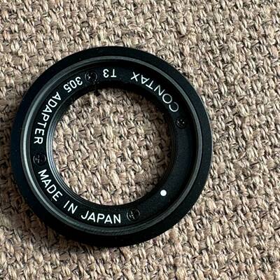 议价康泰时 T3 滤镜 遮光罩 转接环 Contax 稀少黑色可维修翻新