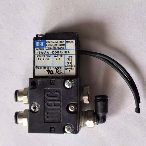 议价MAC电磁阀45A-AA1-DDBA-1BA，12VDC，原可维修