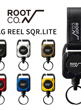 日本ROOTCO新款磁吸伸缩扣钥匙扣户外登山扣多功能挂绳防丢易拉扣