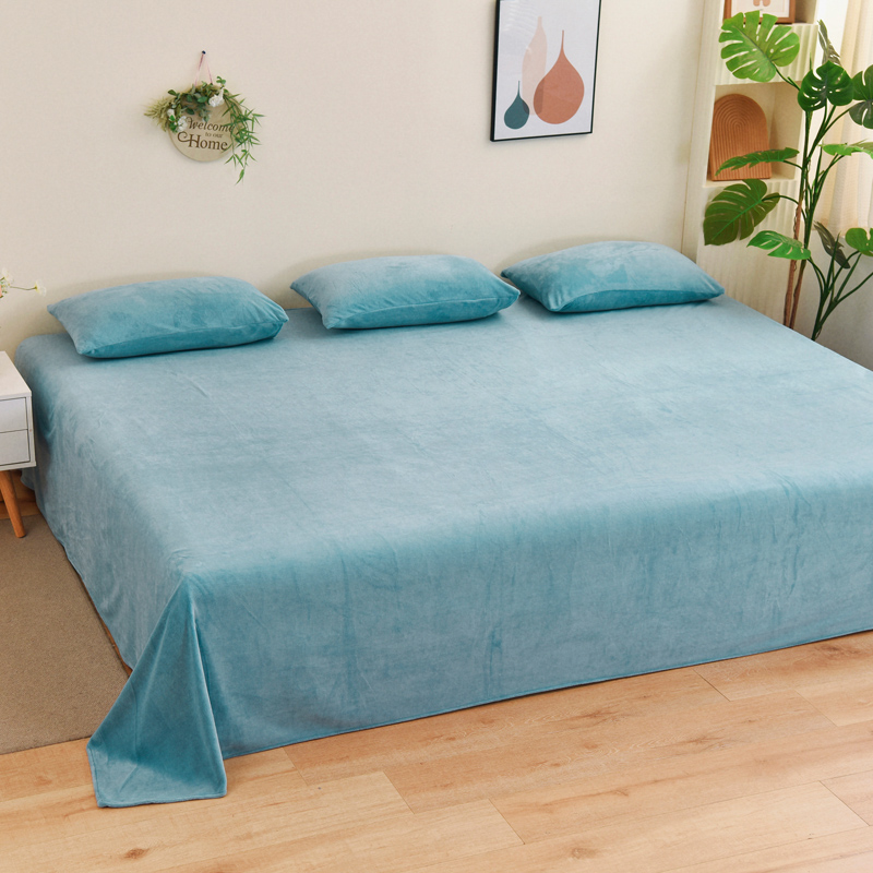 牛奶绒东北坑单保暖柔暖