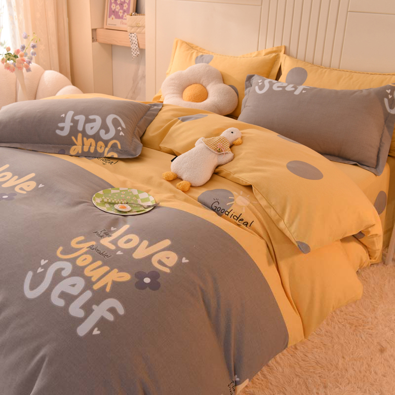 磨毛纯棉2025新款加厚四件套全棉