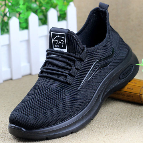 老北京布鞋透气防滑软底工作鞋男