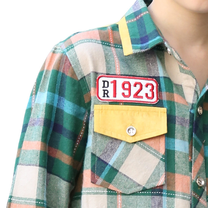 Chemise garcon à manche longue - Ref 2076008 Image 4