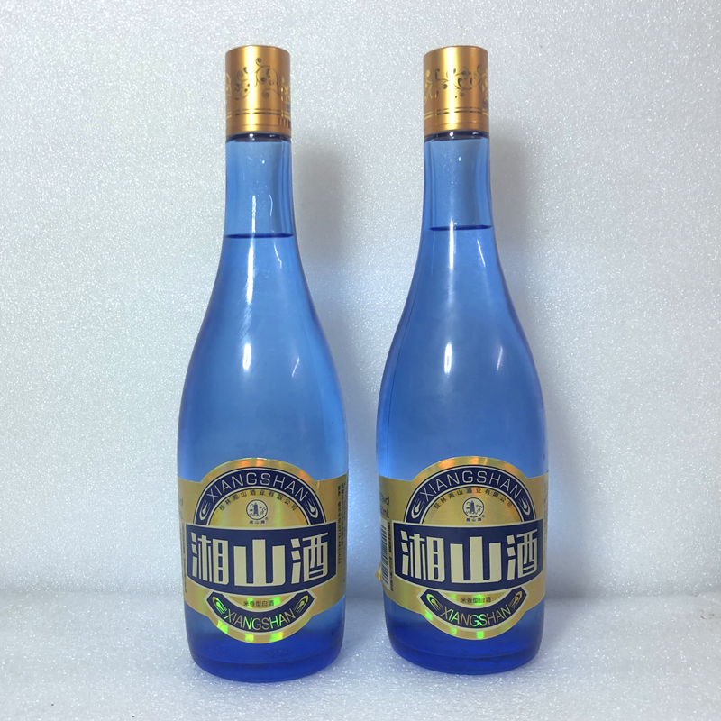 广西桂林42° 湘山酒蓝瓶460ml*2瓶装蜜香酒型白老酒中高度米酒优