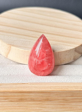 天然红纹石吊坠 阿根廷冰种红润 红纹石锁骨项坠裸石吊坠流行时尚