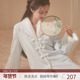 国风新中式 RoseTree珊瑚绒睡袍女秋冬季 长款 高级感法兰绒睡衣冬天