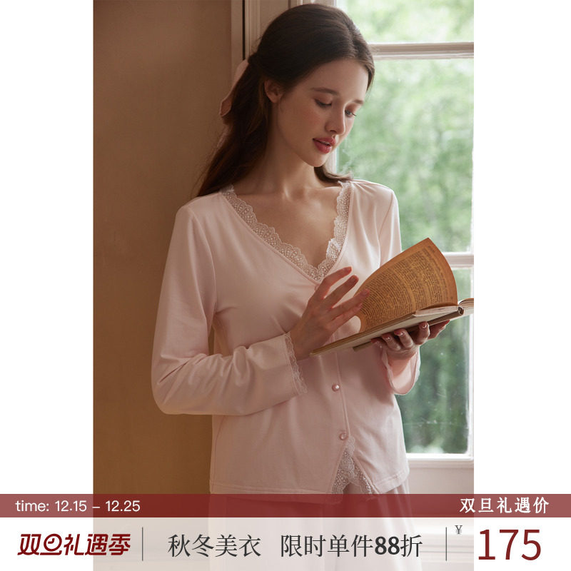 RoseTree纯欲风少女甜美蕾丝睡衣