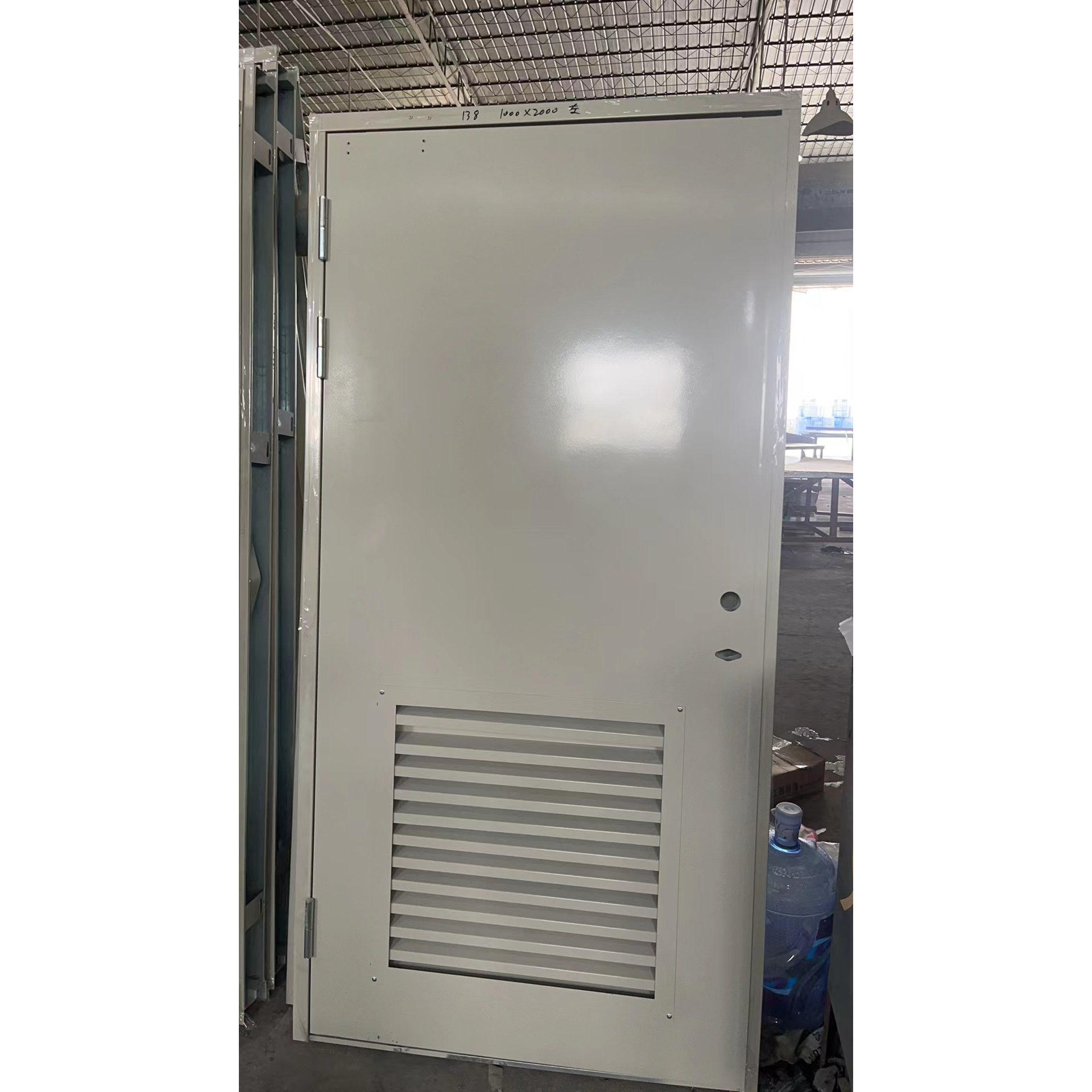 钢质百叶门防火门隔热门机房门散热门