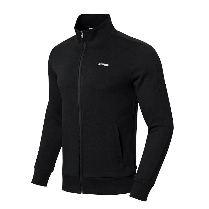 Свитшот Li Ning, кардиган, осенняя теплая куртка на молнии, спортивный костюм, свободного кроя