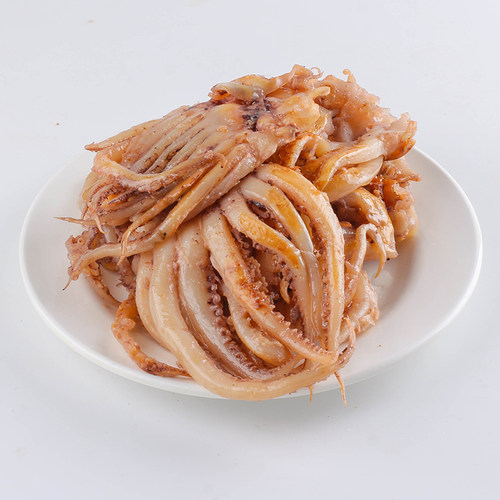 珍洋营养现烤鱿鱼头原味250g大连特产现烤香辣鱿鱼须零食休闲食品 - 封面