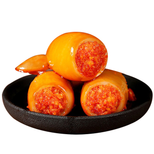 大连得财即食碳烤带籽鱿鱼仔墨鱼仔100g海鲜零食鱼干特产海兔熟食