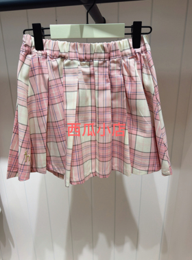 hazzys童装商场专柜同款短裙子HZUCGD01CZ089