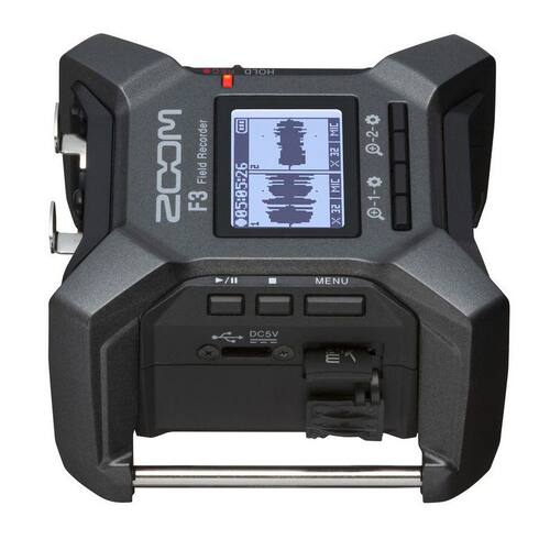 ZOOM F3 便携式现场录音机32Bit外景手机相机同步直播vlog录音机