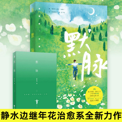 正版包邮 默脉 静水边继年花 经久后治愈系全新力作 校园青春言情小说书籍畅销书