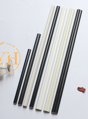 卫生间腰线瓷砖收口条600半墙收边条墙砖线条半圆黑色米白装饰条