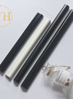 卫生间瓷砖收口条黑色半圆腰线法式弧形压条欧姆线400半墙收边条