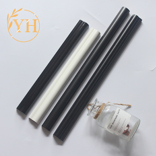 卫生间瓷砖收口条黑色半圆腰线法式 弧形压条欧姆线400半墙收边条