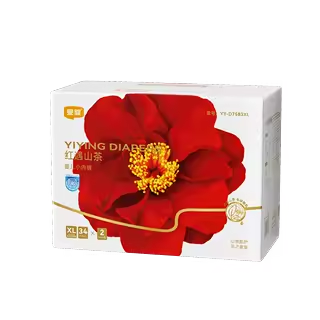 柔软纸尿裤 宜婴弱酸红花山茶裤 1箱超薄干爽拉拉裤