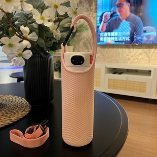 跨境加厚480ml500ml保温杯套富光密码指纹保护套卡通学生水壶防摔