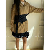 现货 风衣 FANG24ss设计师品牌高级定制外套短款 正品