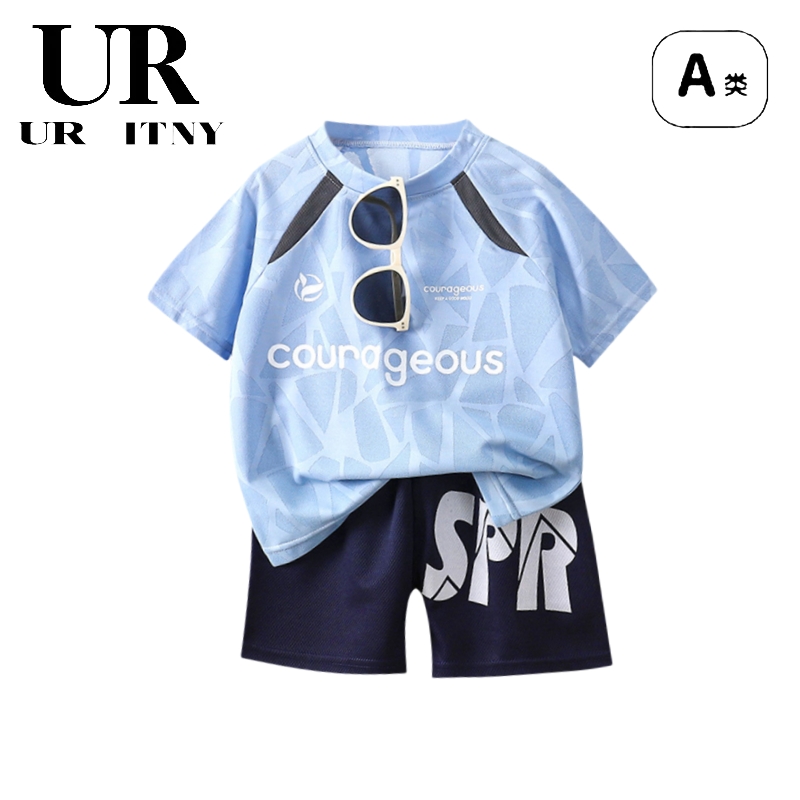 三折品牌特价清仓撤柜亲子装中大童夏运动速干短袖短裤篮球服套装