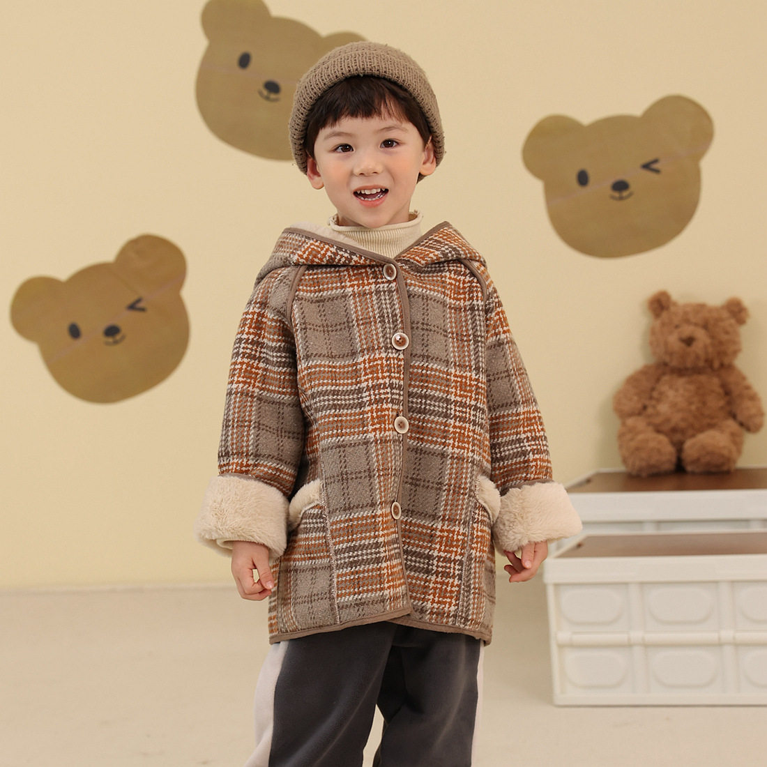 三折品牌特价清仓撤柜中小童秋冬棉衣韩版格子保暖外套中长款棉服,女装/女士精品,时尚防晒服,淘宝优惠券,粉丝福利购,淘宝优惠卷