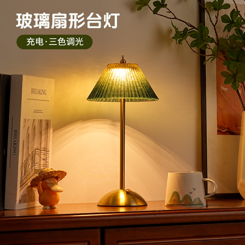 复古中古风装饰台灯氛围感小夜灯