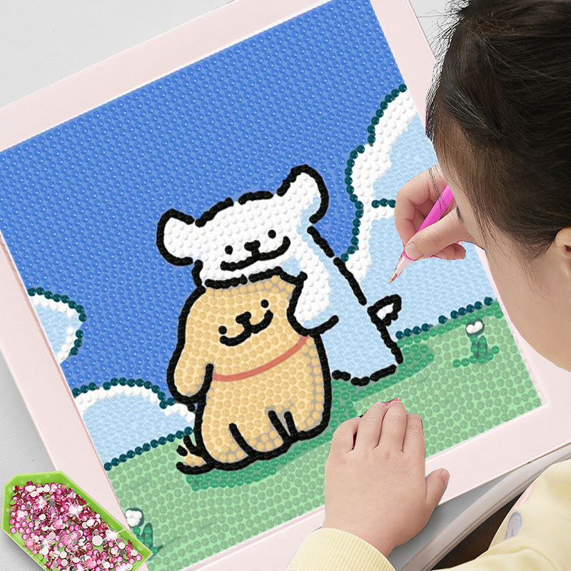 这个手工贴画太好玩了！让孩子远离手机，锻炼动手动脑能力。