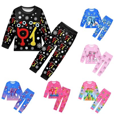 儿童睡衣Steal a Brainrot 六七长袖 春秋童装套装服