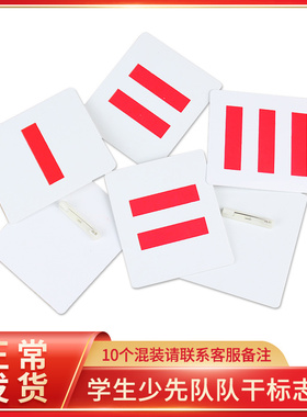 小学生小队长标志二道杠三道杠一道杠臂章刺绣袖章少先队大队长中队长中队委徽章小队委大队委牌子班长班干部