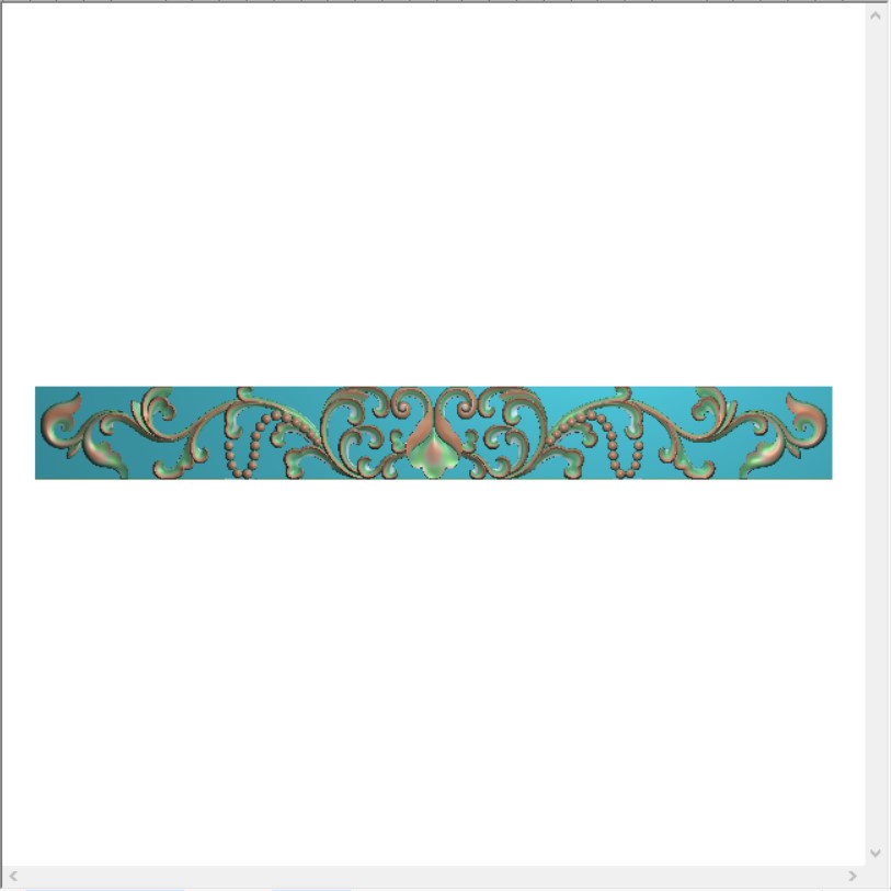 新款墓碑横梁178 洋花石碑过梁精雕图灰度图浮雕图石材雕刻图