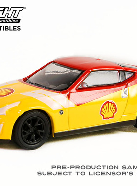 绿光 1:64 2020 Nissan日产尼桑370Z Coupe 壳牌特别版 41155F