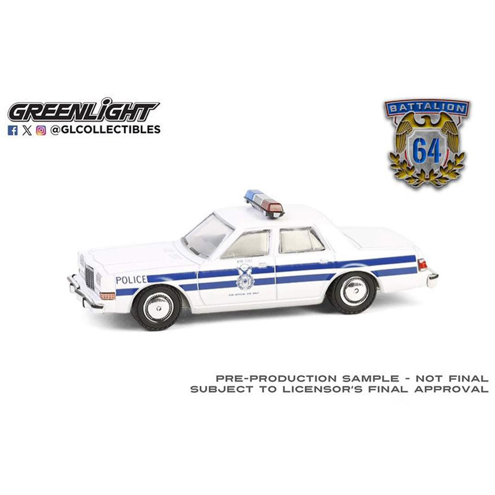 绿光 1:64 1985 Dodge 道奇外交官美国空军安全警察61050E