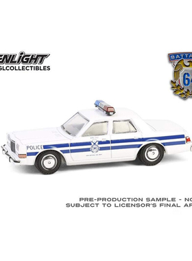 绿光 1:64 1985 Dodge 道奇外交官美国空军安全警察61050E