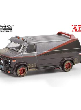 绿光 1:64 1983 GMC Vandura 万杜拉 泥泞版 天龙特攻队 44865F