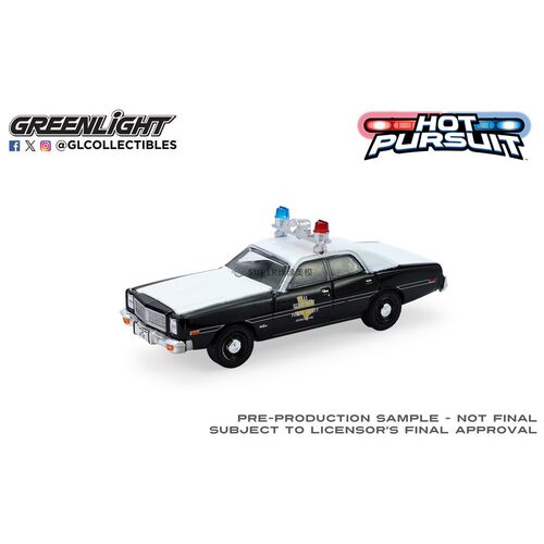 绿光 1:64 1978 Dodge 道奇摩纳哥 德克萨斯公路巡逻队 43060A