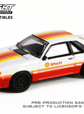 绿光 1:64 1982 Ford Mustang 福特野马GT 壳牌特别版 41155E