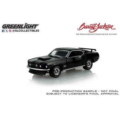 绿光 1:64 1969 Ford Mustang 福特野马 Boss 429 37340A