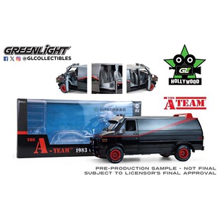 绿光 1:18 1983 GMC Vandura 范杜拉 The A-Team天龙特攻队 13521
