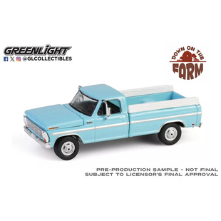绿光 福特 1969 Ford 农场和牧场专用 48100C 海蓝色 250