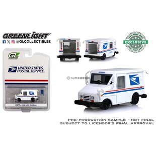 绿光 1:64 美国邮政署 (USPS) 长寿命邮政投递车(LLV) 29888