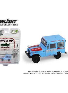 绿光 1:64 1974 Jeep 吉普 DJ-5 美国邮政车 配邮箱配件 30564D