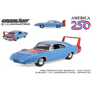 绿光 1:64 1969 道奇战马戴通纳Daytona 美国250周年纪念版28180F