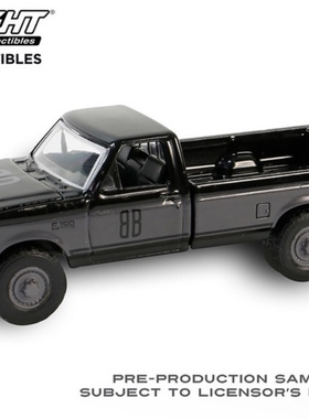 绿光 1:64 1990 Ford 福特 F-150 XL Black Bandit  28150E