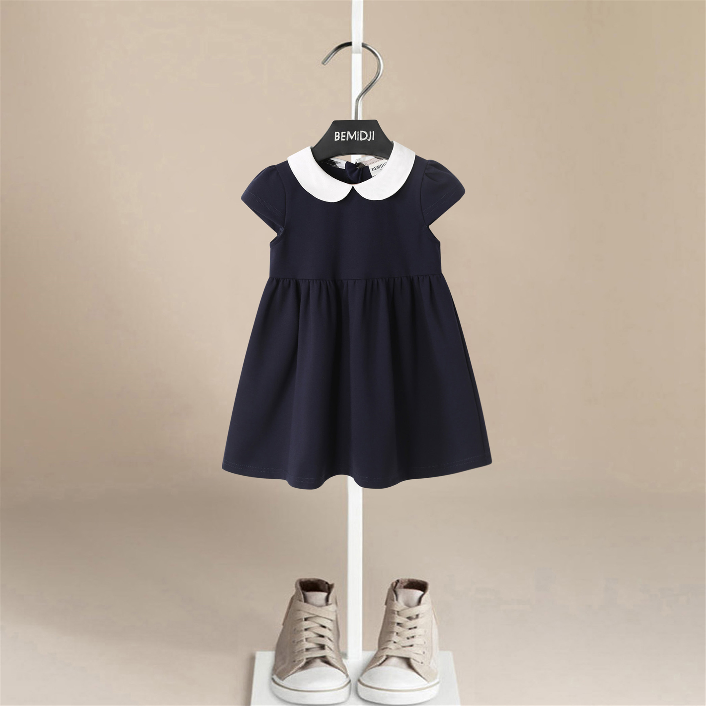 秋季新款童装洋气女童连衣裙