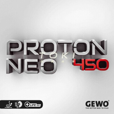 德国捷沃葡萄450进口乒乓球胶皮球拍套胶 GEWO Proton Neo 450